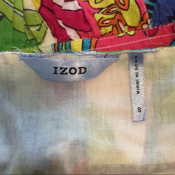 Patchwork Izod Dress Small - Picture 3 of 3